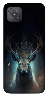 Чехол на Oppo A92s Скандинавский олень v2 фото 1 из 1