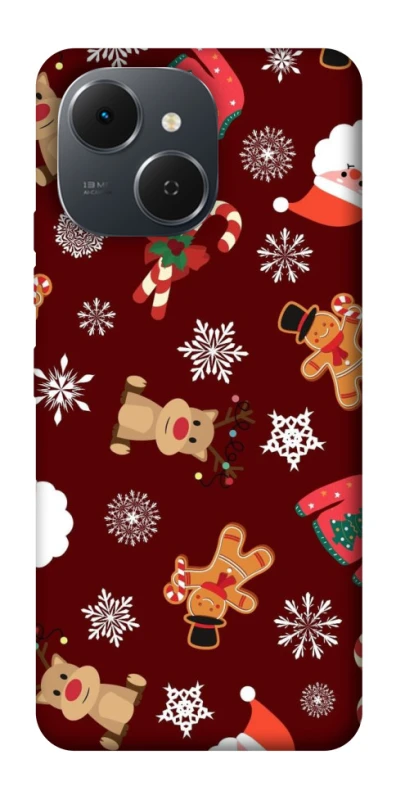 Чохол на TECNO Spark 40C Новорічний v6 фото 1 з 1