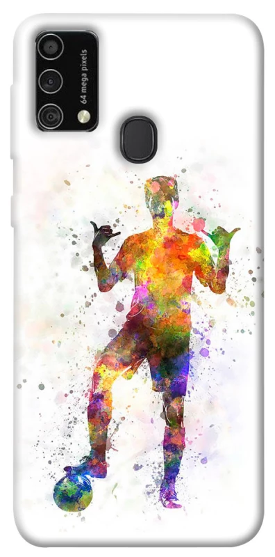 Чехол на Samsung Galaxy M21s Football Player v3 фото 1 из 1