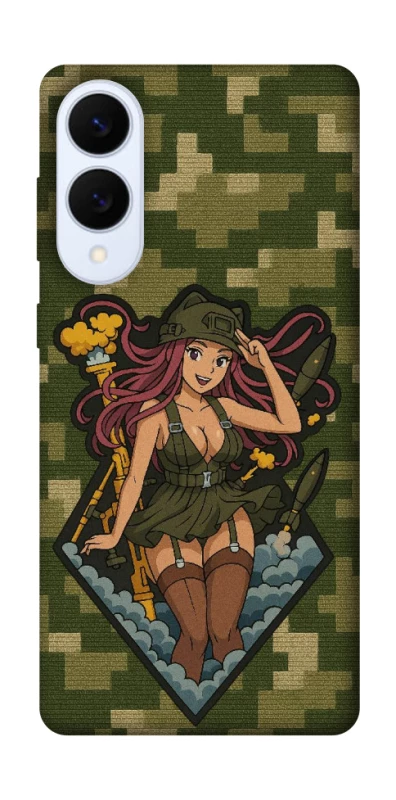 Чохол на Samsung Galaxy S25 Edge Military Waifu фото 1 з 1