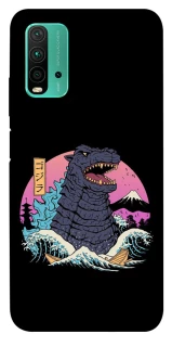 Чехол на Xiaomi Redmi Note 9 4G / Redmi 9 Power Годзила фото 1 из 1