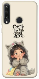 Чехол на Huawei Y6p Create the life you love фото 1 из 1