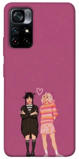 Чохол на Xiaomi Poco M4 Pro 5G Raven & Rainbow Wednesday фото 1 з 1