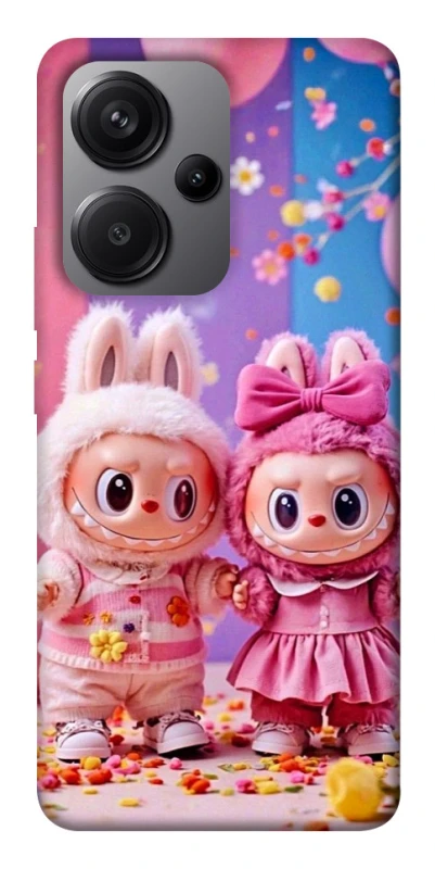 Чехол на Xiaomi Redmi Note 13 Pro+ Labubu twins ver.2 фото 1 из 1