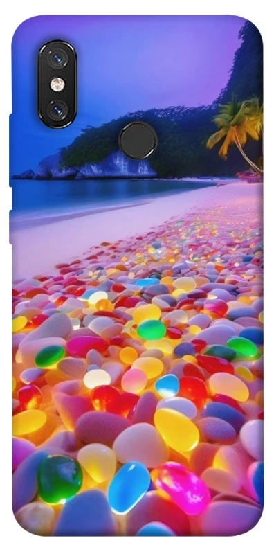 Чохол на Xiaomi Mi 8 Каміння світиться на березі фото 1 з 1