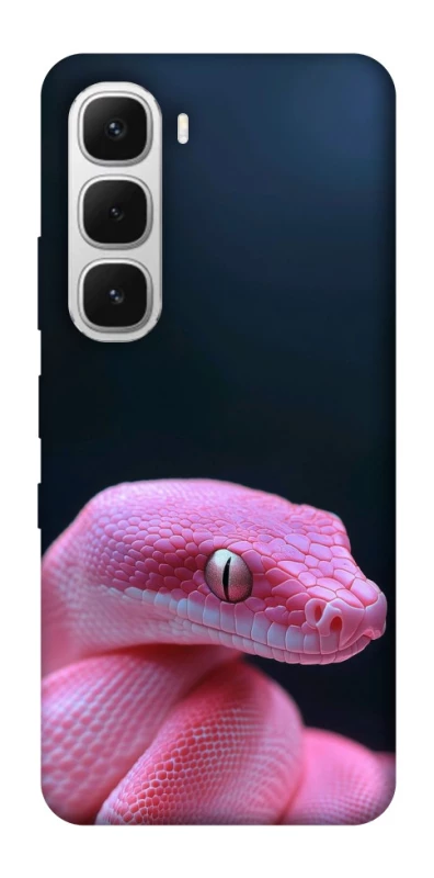 Чохол на Infinix Hot 60i Рожева змія фото 1 з 1