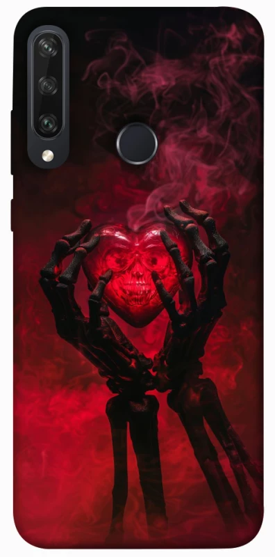 Чохол на Huawei Y6p Heart in the hands of a skeleton фото 1 з 1