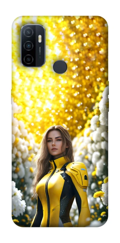 Чохол на Oppo A53 / A32 / A33 Cyber space girl ver.2 фото 1 з 1