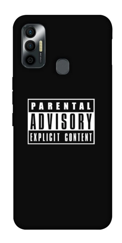 Чохол на TECNO Spark 7 Parental Advisory Label фото 1 з 1