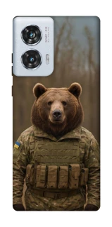 Чехол на Motorola Edge 50 Fusion Медведь защитник фото 1 из 1