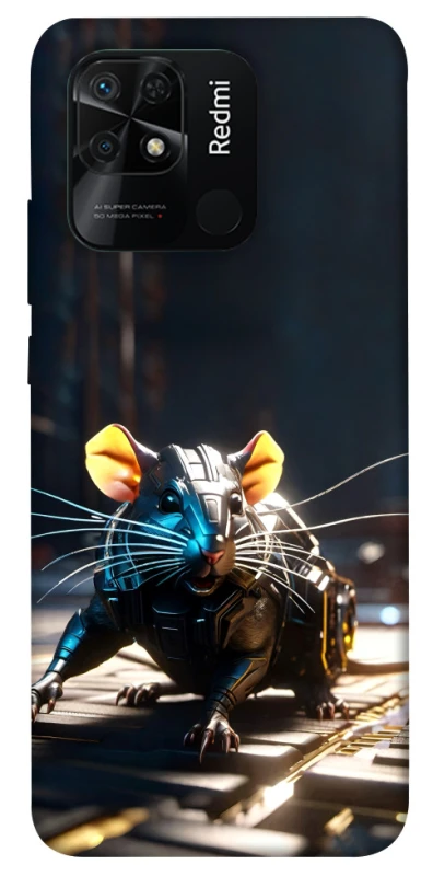 Чохол на Xiaomi Redmi 10C Cyber rat фото 1 з 1