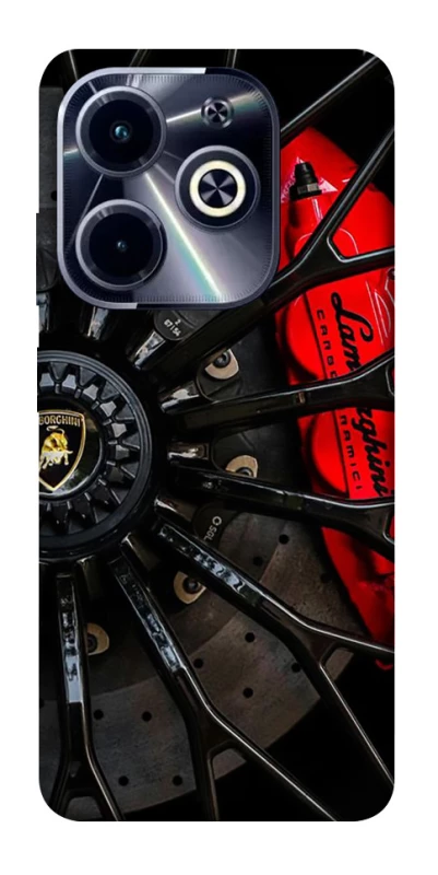Чехол на Infinix Hot 40i Wheel Lamborgini фото 1 из 1
