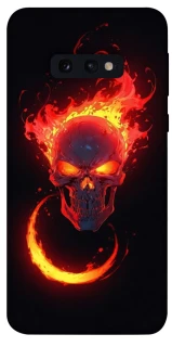 Чехол на Samsung Galaxy S10e Blood Skull фото 1 из 1