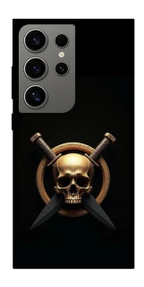Чохол на Samsung Galaxy S24 Ultra Golden Skull фото 1 з 1