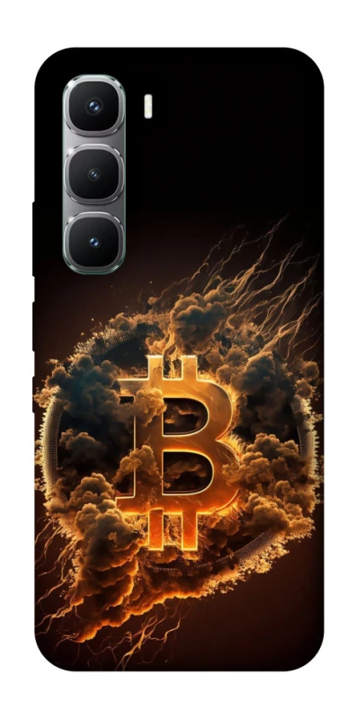 Чохол на Infinix Hot 60 Pro Smoky Bitcoin фото 1 з 1