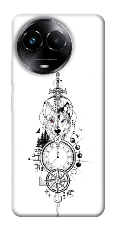 Чехол на Realme C67 4G Tattoo ver.8 фото 1 из 1