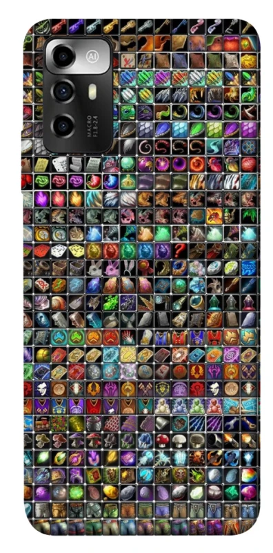 Чохол на ZTE Blade A72 Inventory menu ver.1 фото 1 з 1