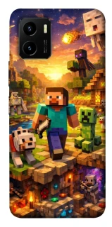 Чохол на Vivo Y15s Minecraft v6 фото 1 з 1