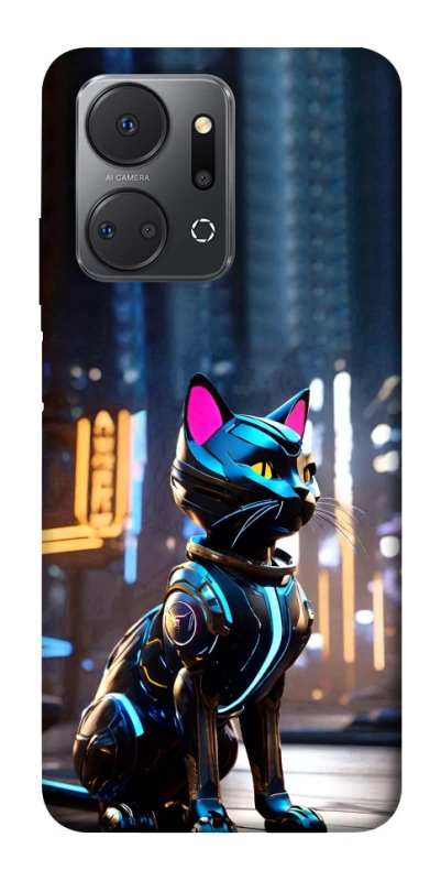 Чохол на Huawei Honor X7a Cyber cat фото 1 з 1