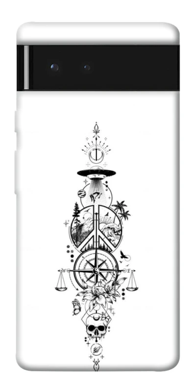 Чехол на Google Pixel 6 Tattoo ver.7 фото 1 из 1
