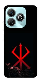 Чохол на ZTE Blade A75 4G Berserk Red Logo фото 1 з 1