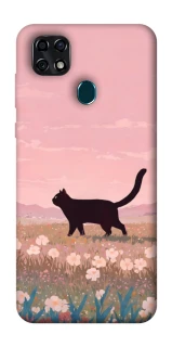 Чохол на ZTE Blade 20 Smart cat on a field фото 1 з 1