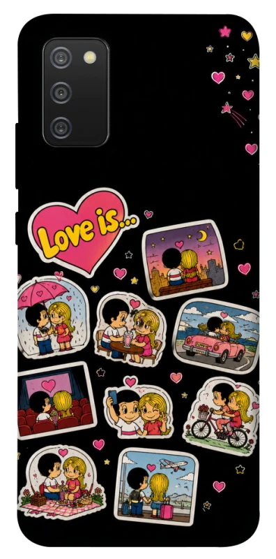 Чохол на Samsung Galaxy A02s Love is ver.3 фото 1 з 1