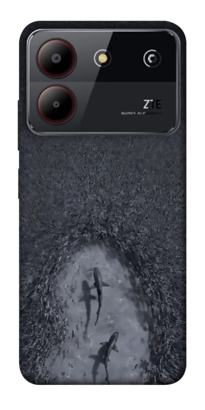 Чехол на ZTE Blade A54 4G Акула фото 1 из 1