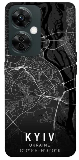 Чехол на OnePlus Nord CE 3 Lite Kyiv map фото 1 из 1