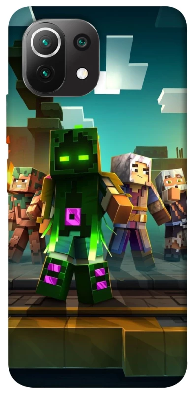 Чохол на Xiaomi Mi 11 Lite Minecraft dungeon фото 1 з 1