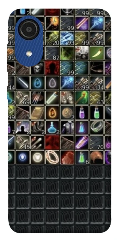 Чохол на Samsung Galaxy A03 Core Inventory menu ver.2 фото 1 з 1