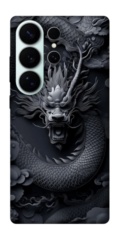 Чехол на Samsung Galaxy S26 Ultra black dragon фото 1 из 1