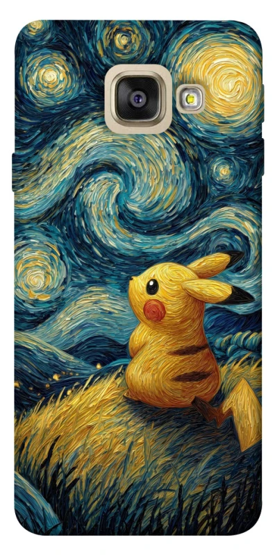 Чохол на Samsung A520 Galaxy A5 (2017) Pikachu and Van Gogh фото 1 з 1