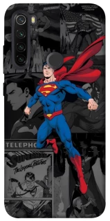 Чехол на Xiaomi Redmi Note 8T superman comics фото 1 из 1