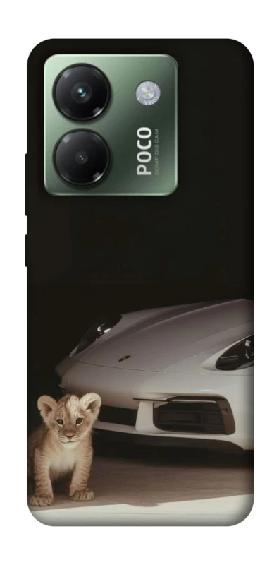 Чехол на Xiaomi Poco M7 pro 5G Porsche white фото 1 из 1