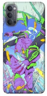 Чохол на Oppo Reno 4 Євангеліон v2 фото 1 з 1