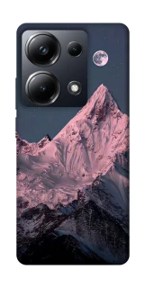 Чехол на Xiaomi Poco M6 Pro 4G Pink mountain фото 1 из 1