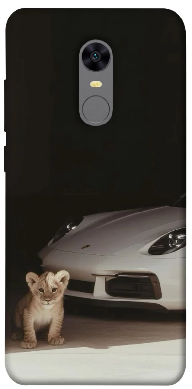 Чехол на Xiaomi Redmi 5 Plus / Redmi Note 5 (Single Camera) Porsche white фото 1 из 1