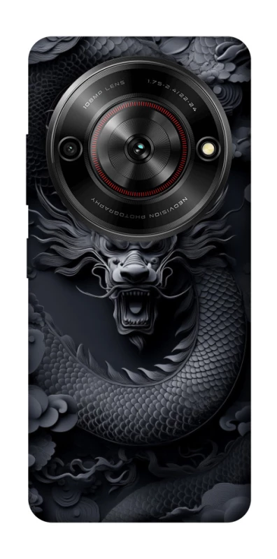 Чехол на ZTE Nubia Focus black dragon фото 1 из 1