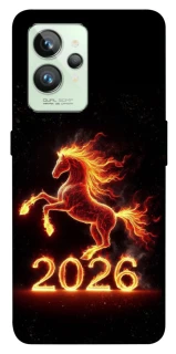 Чохол на Realme GT2 Red Fire Horse ver.1 фото 1 з 1