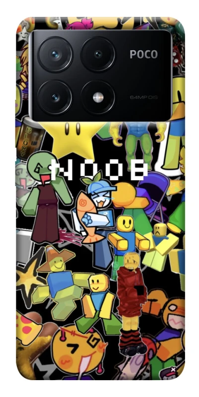 Чехол на Xiaomi Poco X6 Roblox Noob фото 1 из 1