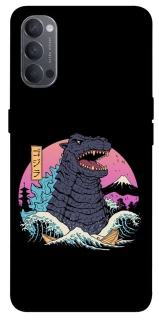 Чехол на Oppo Reno 4 Годзила фото 1 из 1