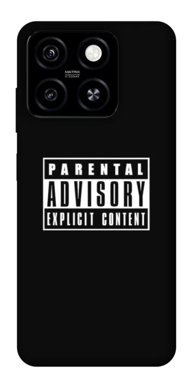 Чохол на ZTE Blade A55 4G Parental Advisory Label фото 1 з 1