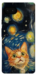 Чехол на Google Pixel 7a paint cat фото 1 из 1