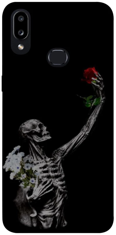 Чохол на Samsung Galaxy A10s Skeleton vs Rose фото 1 з 1