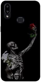 Чехол на Samsung Galaxy A10s Skeleton vs Rose фото 1 из 1