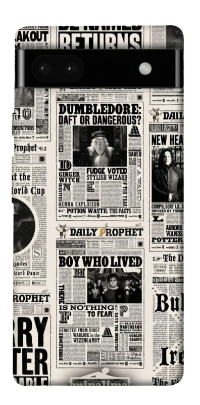 Чохол на Google Pixel 6a Harry Potter newspaper фото 1 з 1