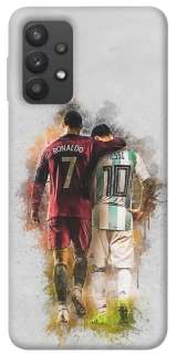 Чехол на Samsung Galaxy A32 (A325F) 4G Ronaldo и Messi фото 1 из 1