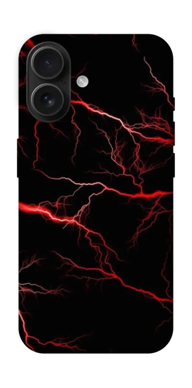 Чохол на Apple iPhone 16 Червона молнія фото 1 з 1