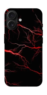 Чехол на Apple iPhone 16 Красная молния фото 1 из 1